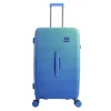 Średnia walizka Saxoline Trunk niebieska 70l